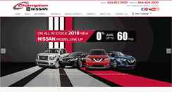 Desktop Screenshot of championnissan.com